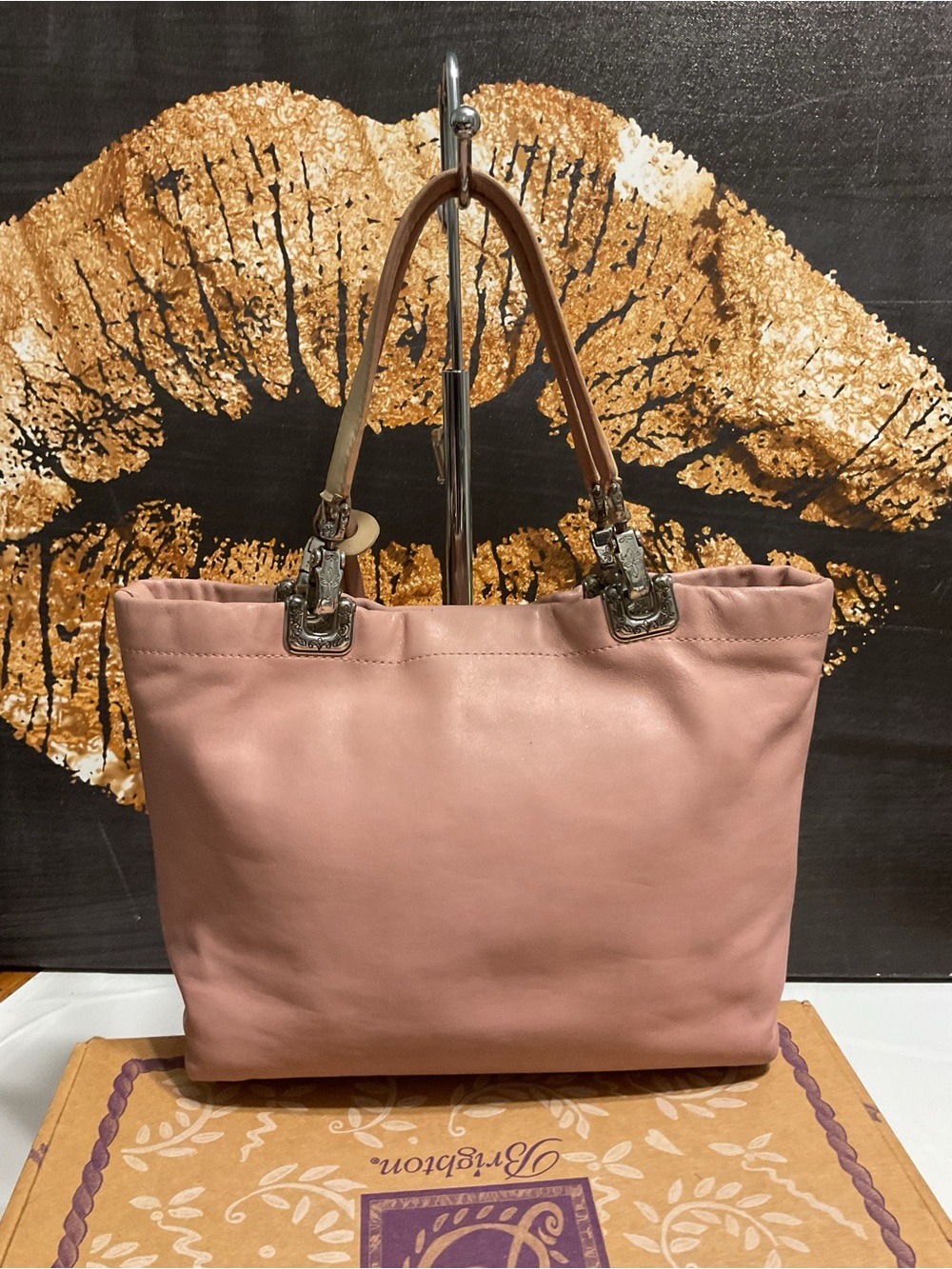Brighton Jodi Reversible Mini Tote With Brighton Box - Picture 2 of 16